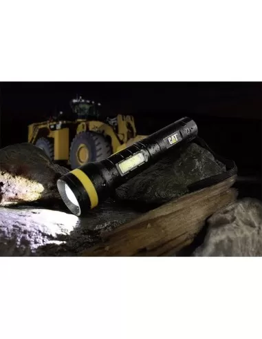 2 - Torcia a doppio Led ricaricabile USB 1200lm Led Cat - Caterpillar CT6315