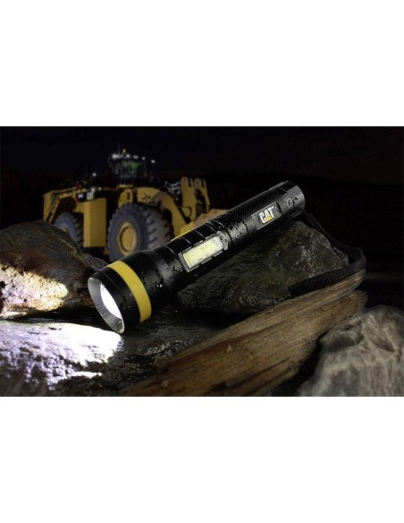 2 - Torcia a doppio Led ricaricabile USB 1200lm Led Cat - Caterpillar CT6315