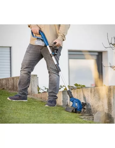 Taglia bordi 20V 1 batteria 2.0Ah + caricabatteria ixes Scheppach c-lt300-x