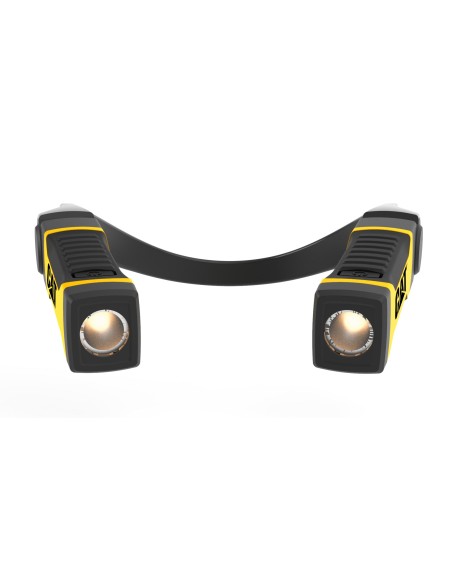 3 - Torcia da collo con doppia testa batteria AA 200lm Led Cat - Caterpillar CT7100