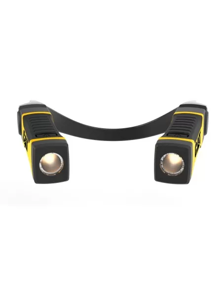 3 - Torcia da collo con doppia testa batteria AA 200lm Led Cat - Caterpillar CT7100