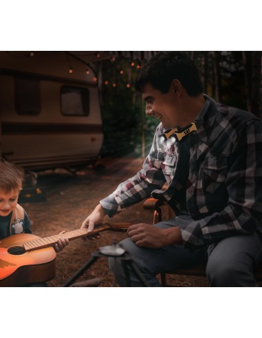 6 - Torcia da collo con doppia testa batteria AA 200lm Led Cat - Caterpillar CT7100