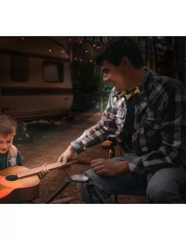 6 - Torcia da collo con doppia testa batteria AA 200lm Led Cat - Caterpillar CT7100