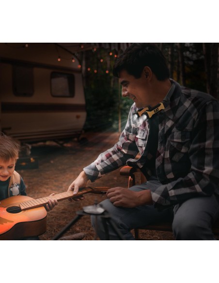 6 - Torcia da collo con doppia testa batteria AA 200lm Led Cat - Caterpillar CT7100