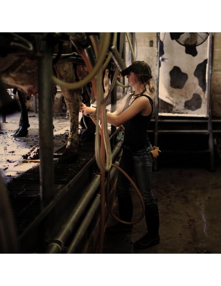 9 - Torcia da collo con doppia testa batteria AA 200lm Led Cat - Caterpillar CT7100