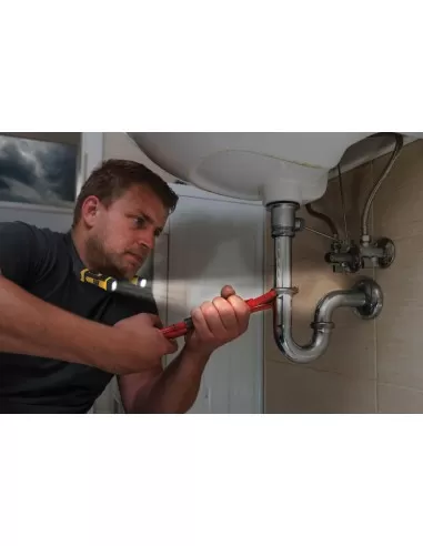 6 - Torcia da collo con doppia testa ricaricabile 300lm Led Cat - Caterpillar CT7105