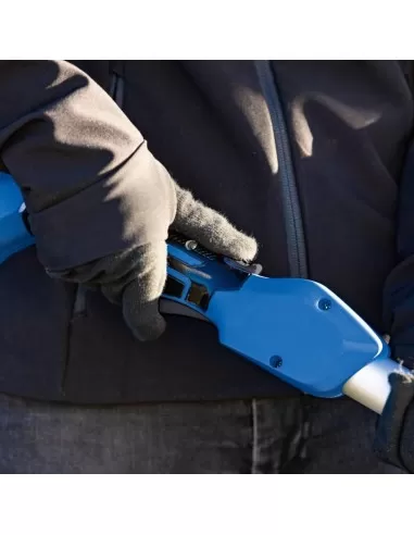 Potatore tagliasiepi con asta 20v 2 batterie 2.0Ah ixes Scheppach c-phts410-x