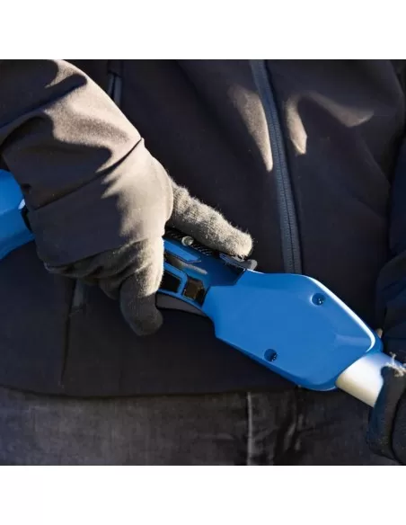 Potatore tagliasiepi con asta 20v 2 batteria 4.0Ah ixes Scheppach c-phts410-x