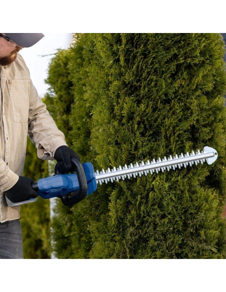 Rasaerba + tagliabordi + tagliasiepi + batterie e caricabatteria ixes Scheppach