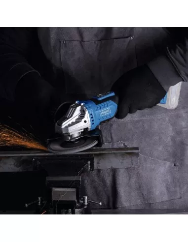 Smerigliatrice 20v batteria 2.0Ah e caricabatteria ixes Scheppach bc-ag125-x