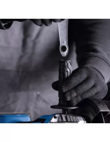 Smerigliatrice 20v batteria 2.0Ah e caricabatteria ixes Scheppach bc-ag125-x