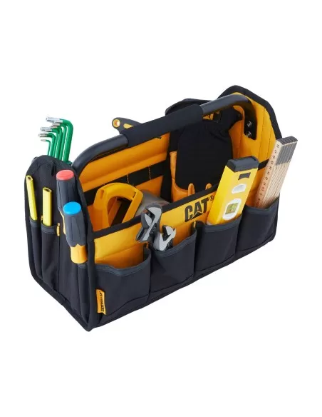 4 - Borsa aperta porta attrezzi pieghevole da 12 litri Cat - Caterpillar GP-65045
