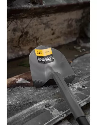 5 - Pala badile punta tonda a manico lungo in fibra serie H Cat-Caterpillar H10-300