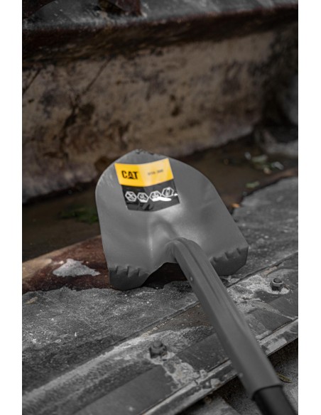 5 - Pala badile punta tonda a manico lungo in fibra serie H Cat-Caterpillar H10-300