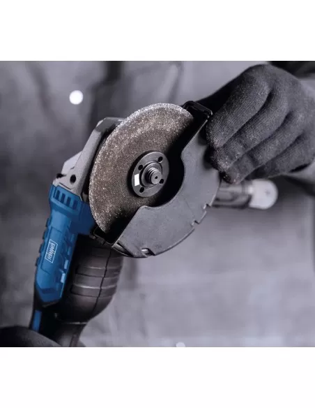 Smerigliatrice 20v 2 batterie 4.0Ah + caricabatteria ixes Scheppach c-ag125-x