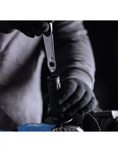 Smerigliatrice 20v 2 batterie 4.0Ah + caricabatteria ixes Scheppach c-ag125-x