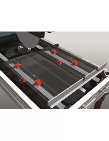 Macchina tagliapietre acqua umido taglio 80x11cm lama 350mm Battipav elite 80s