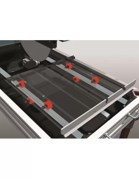 Macchina tagliapietre acqua umido taglio 80x11cm lama 350mm Battipav elite 80s