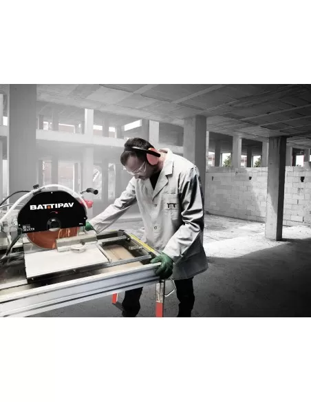 Macchina tagliapietre acqua umido taglio 80x11cm lama 350mm Battipav elite 80s