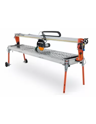Segatrice a ponte per pietra 230v 1500x110mm lama 350mm Battipav prime 150s