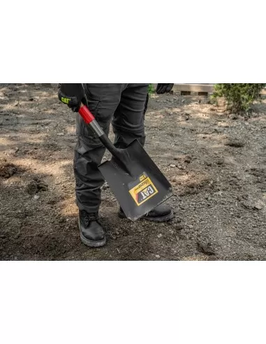 4 - Badile con punta quadrata manico a D in fibra serie J Cat - Caterpillar J10-204