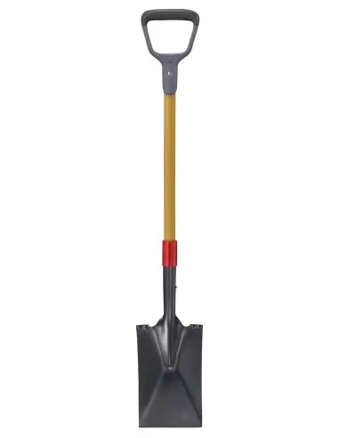 1 - Vanga da giardino con manico a D in fibra serie J Cat - Caterpillar J10-205
