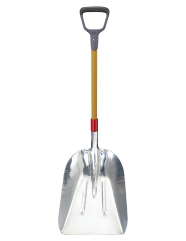 1 - Pala in allumino per neve 37cm manico D in fibra serieJ Cat-Caterpillar J12-201
