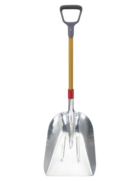 1 - Pala in allumino per neve 37cm manico D in fibra serieJ Cat-Caterpillar J12-201