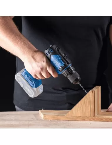 Trapano avvitatore 20v batteria 2.0Ah e caricabatteria ixes Scheppach bc-dd60-x