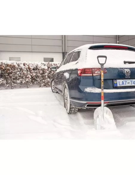 5 - Pala in allumino per neve 37cm manico D in fibra serieJ Cat-Caterpillar J12-201