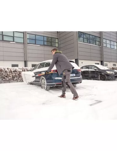 7 - Pala in alluminio per neve 43cm manico D in fibra serieJ Cat-Caterpillar J12-220