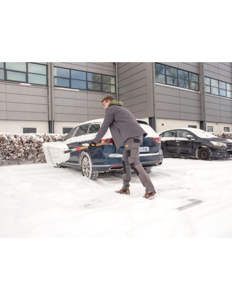 7 - Pala in alluminio per neve 43cm manico D in fibra serieJ Cat-Caterpillar J12-220