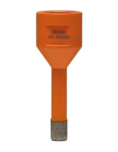 Fresa foretto diamantata 8 mm gres marmo granito smerigliatrice Battipav hg08d