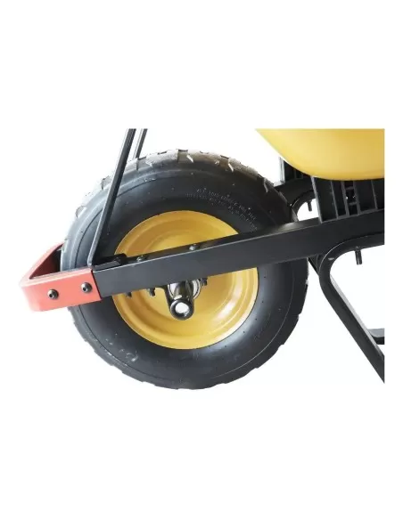 4 - Carriola manuale vasca in acciaio 100lt 250kg serie J Cat - Caterpillar J22-150