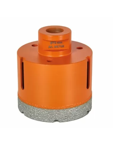 1 - Fresa foretto diamantata 70 mm gres marmo granito smerigliatrice Battipav hg70d