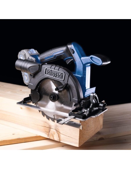 Sega circolare 20v 2 batterie 2.0Ah e caricabatteria ixes Scheppach bc-hcs165-x Sega circolare 20v 2 batterie 2.0Ah e caricabatteria ixes Scheppach bc-hcs165-x