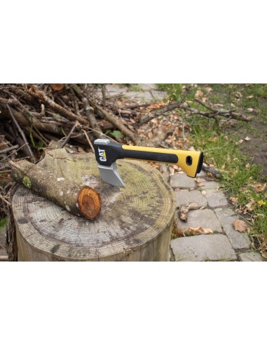 2 - Accetta ascia universale manico in fibra 26cm serie J Cat - Caterpillar J25-201