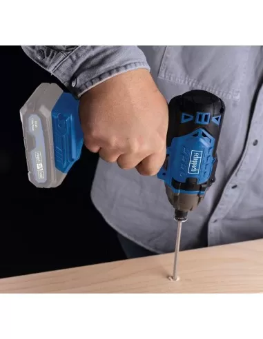 Avvitatore impulsi 20v batteria 2.0Ah e caricabatteria ixes Scheppach c-id180-x