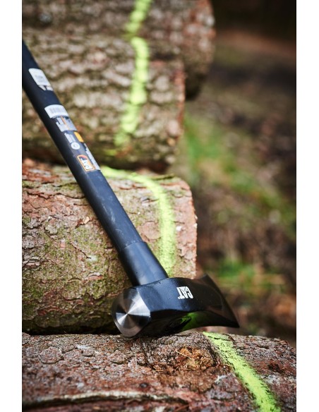 3 - Scure spaccalegna con manico in fibra serie J Cat - Caterpillar J25-250