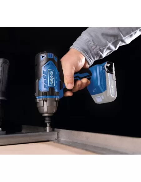 Avvitatore impulsi 20v 2 batterie 4.0Ah caricabatteria ixes Scheppach c-id180-x