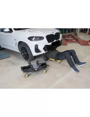 4 - Sgabello multiuso regolabile con rotelle Cat - Caterpillar JCS3167