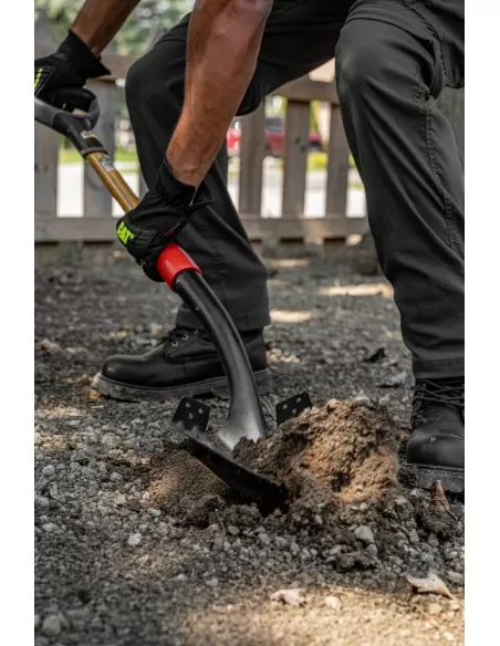 3 - Pala badile da scavo a punta tonda manico a D serie K Cat - Caterpillar K10-102