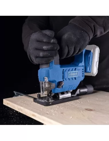 Seghetto 20v 2 batterie 2.0Ah + caricabatteria ixes Scheppach c-js220-x