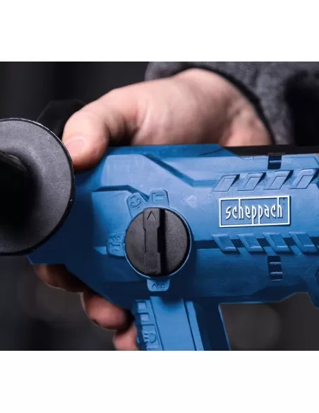 Tassellatore 20v batteria 4.0Ah + caricabatteria ixes Scheppach bc-rhd230-x
