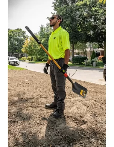 Badile pala punta quadrata con manico serie K Cat - Caterpillar K10-103