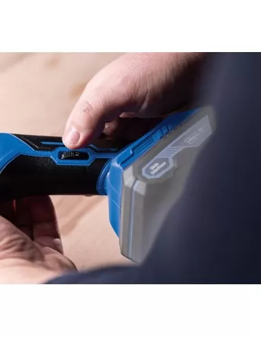 Utensile multifunzione 20v batteria 2.0Ah caricabatteria ixes Scheppach c-mt40-x