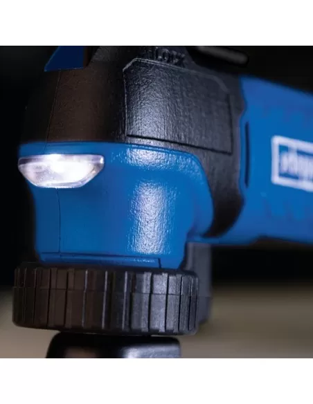 Utensile multifunzione 20v batteria 2.0Ah caricabatteria ixes Scheppach c-mt40-x