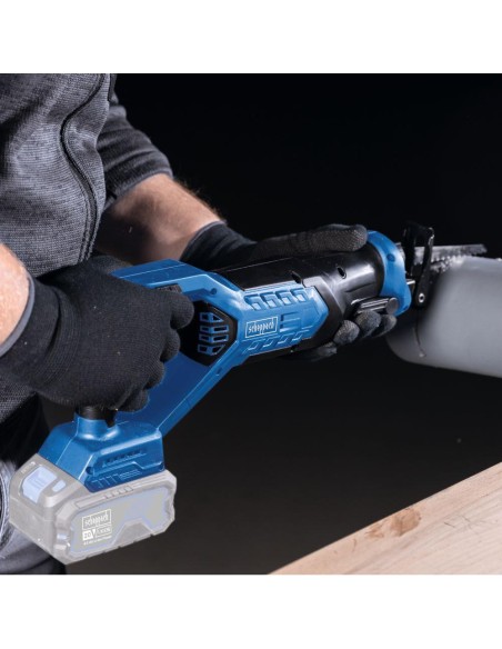 Sega a gattuccio 20v batteria 2.0Ah + caricabatteria ixes Scheppach bc-rs250-x