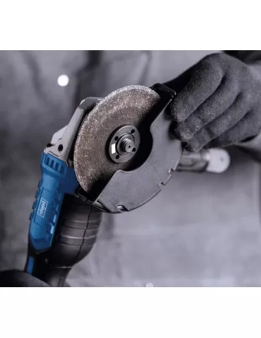 Smerigliatrice 20v 2 batterie 2.0Ah + caricabatteria ixes Scheppach c-ag125-x