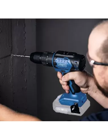 Trapano e smerigliatrice 20v con 2 batterie e caricabatteria ixes Scheppach